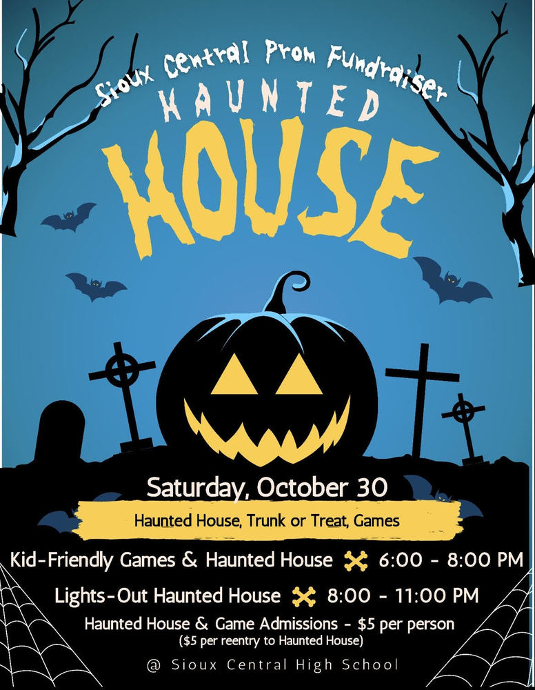 Haunted House-Saturday, October 30