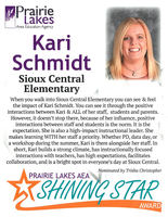 Shout Out to Mrs. Schmidt!