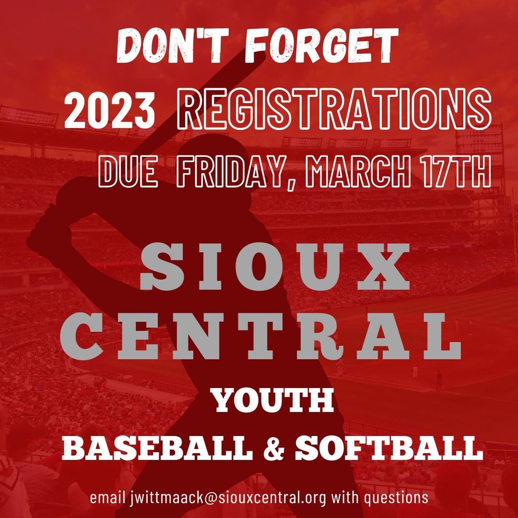 sign up for baseball and softball